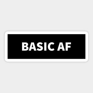 Basic AF Sticker